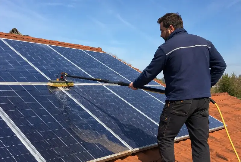 Nettoyage et entretien de panneaux solaires à Saint-Vivien-de-Médoc